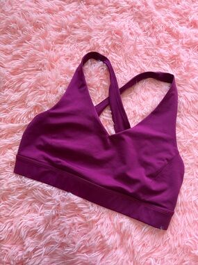 lululemon athletica Plum Cross-Back Sports Bra